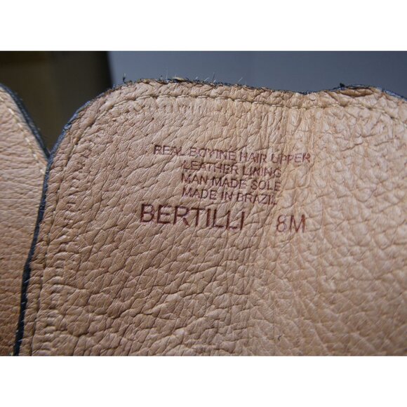 Antonio Melani BERTILLI Leopard Print Calf Boots Size 8M - Picture 9 of 10